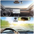 thumbnail image 6 of YiePhiot EZ Pass Suction Cup Car Mount with Adjustable Rubber Strap for Toll Transponders, 6 of 7