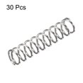 thumbnail image 2 of Unique Bargains 7mmx0.8mmx30mm 304 Stainless Steel Compression Spring 17.2N Load Capacity, 30pcs, 2 of 5