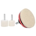 thumbnail image 2 of Loewten Buffing Wheel,Glass Polishing Kit,8PCS/Set Wool Buffing Polishing Wheel For Automotive Glass Watches Jewelry Processing, 2 of 8