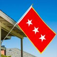 thumbnail image 3 of Cayyon Lieutenant General Flag 3x5Feet Military Banner with 2 Brass Grommets, 3 of 4