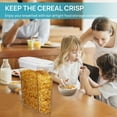 thumbnail image 5 of Vtopmart Cereal Containers Storage Set, 4 PCS Airtight Food Organizer with Flip-Top Lids, Plastic Cereal Dispenser (135.2oz/4L), 5 of 8