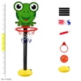 thumbnail image 1 of Graflsoa Adjustable Toddler Basketball Hoop Set for Kids 1-3 - Indoor Outdoor Sports Toy with Detachable Design, Stable Base, Safe Bounce Ball & Pump - Perfect Gift for Children's Growth & Party, 1 of 6