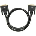 thumbnail image 2 of Rocstor Y10C186-B1 3Ft DVI Single Link M/M Cable DVI 18+1 Gold Plated Black Cable, 2 of 6