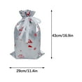 thumbnail image 1 of pstuiky Christmas Decoration Supplies Christmas Decoration Drawstring Drawstring Candy Bag (29*43Cm), 1 of 7