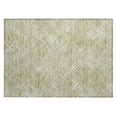 thumbnail image 2 of Addison Rugs Chantille Indoor/Outdoor Transitional Squares Beige Washable Rectangle Rug, 1'8" x 2'6", 2 of 6