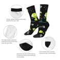 thumbnail image 6 of Invader Zim Show Planet Adult Socks Breathable Cozy Soft Crew Socks Novelty Casual Calf Stockings For Men Women, 6 of 8