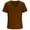 Khaki, variant on QTBIUQ Mens T-Shirt Short Sleeve Deep V Neck Solid Color Waffle Top Beachwear Lightweight Breathable Summer Alternative Khaki