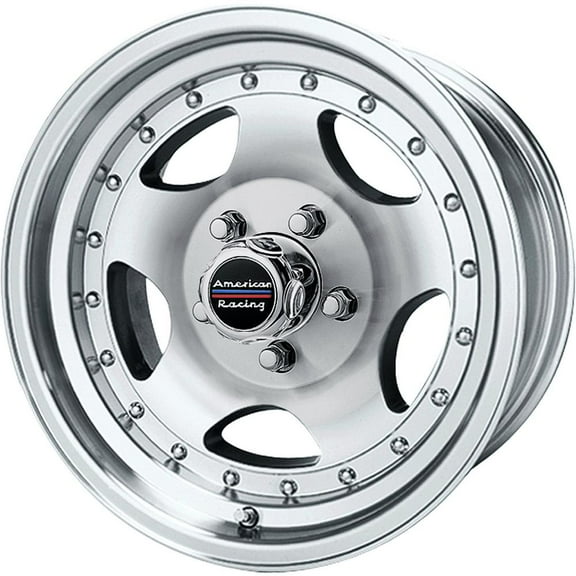 American Racing AR23 Aluminum 16" Wheel 5x5.5 16x8 Machined Clear Coat