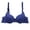 Blue, variant on Bras for Women,Deep V Smooth Lace Back Bra with Adjustable Support and Gathered Design for Enhanced Shape,Sports Bras for Women,Red,80