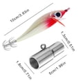 thumbnail image 2 of Juego de correctores de anzuelos de pesca Ehuebsd 2 uds luminosos resistentes al desgaste, 2 of 8