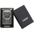 thumbnail image 4 of Zippo Lighter - Personalized Custom Message Engraved on Back for Jack Daniel's High Polish Chrome Windproof Zippo Lighter #250JD, 4 of 7