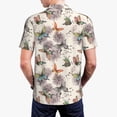 thumbnail image 3 of Balery Flying Butterflies-1 Printed Men’s Short Sleeve Polo Shirt, Midweight Men's Shirt,Golf Polo shirts -, 3 of 8