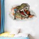 thumbnail image 5 of A 45 × 60CM 3D broken dinosaur wall stickers bedroom living room, 5 of 5