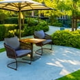 thumbnail image 4 of Four Seasons Courtyard Adelaide Ensemble de 2 Chaises de Salle à Manger à Ressorts Rembourrées en C, 4 of 7