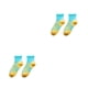 thumbnail image 3 of Jumpingount 10a Dúo De Medias Deportivas Cómodas Y Transpirables Hechas Con Algodón Calcetines Deportivos De Mujer Calcetines Largos Medianos azul 2Conjunto, 3 of 6
