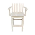 thumbnail image 2 of International Concepts Unfinished Kids Mission Youth Chair, 2 of 11