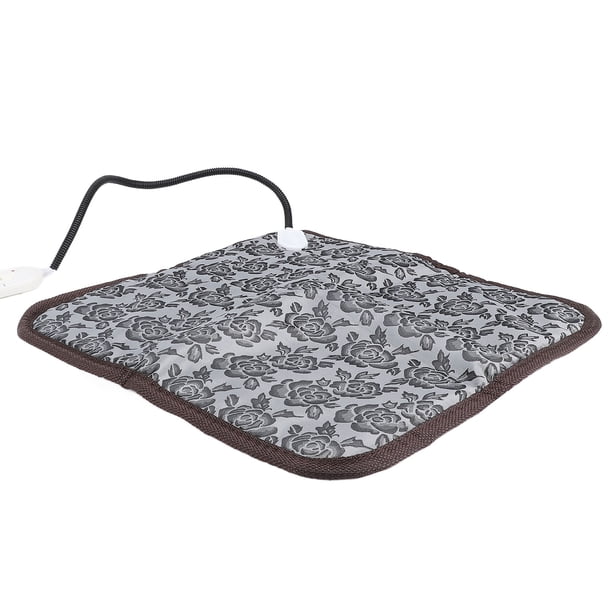 Almohadilla Térmica Eléctrica Para Mascotas, 3 Alfombrillas Térmicas Resistentes Al Agua Con Temperatura Ajustable Y Superficie De Tela De PU Para Perros Y Gatos, 17,7 X 17,7