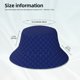 thumbnail image 3 of Balery Navy Blue Sombreros para el sol para hombre y mujer, sombrero de pescador con UPF 50+, 3 of 6