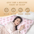 thumbnail image 4 of Lsque Pug And Donut Body Pillow Case Cover,Ultra-Soft Microfiber Bed Pillow Cases 20x54 inches,Elegant Bedding,Breathable Durable Pillow Cover with Envelope Closure, 4 of 8