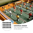 thumbnail image 3 of KAKOWELY 24Pcs Foosball Table Pipe Caps Table Football Machine Accessories (Black),0.79X"X0.7"X0.62", 3 of 5