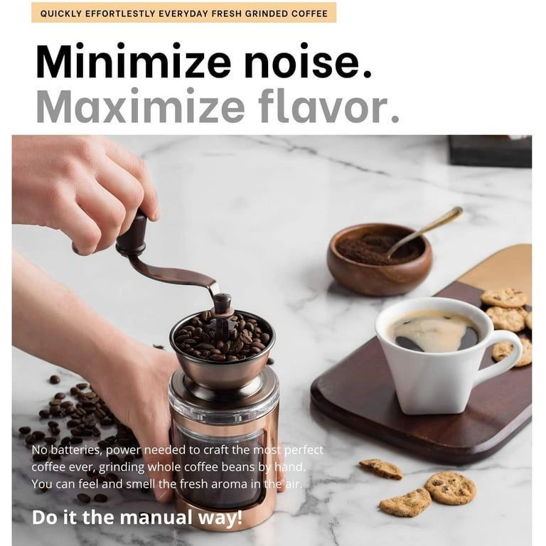 Best manual coffee grinder for french press clearance