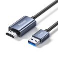 thumbnail image 1 of Cable USB A a HDMI biaze de 5 pies, 1080P 60 Hz, USB 3.0, 1 of 6
