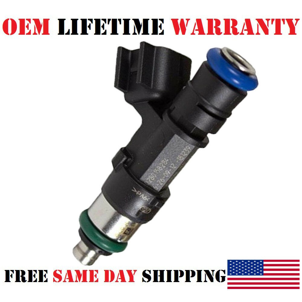 1x OEM 0280158284 Fuel Injector for 20102013 Ford Fiesta 1.6L I4/Refurbished/