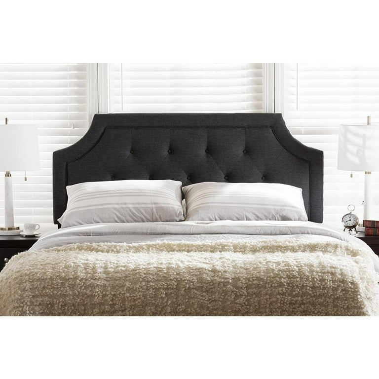 Baxton Studio Mars Modern and Contemporary Dark Grey Fabric Full Size Headboard Baxton Studio Mars Modern and Contemporary Dark Grey Fabric Full Size Headboard
