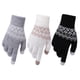 thumbnail image 2 of Guantes de pantalla táctil cálidos de punto de invierno para mujer (negro) JM, 2 of 2