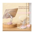 thumbnail image 2 of Soporte 360 Ajustable Plegable Para Tableta/teléfono Rosa transparente, 2 of 4