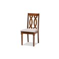thumbnail image 2 of Baxton Studio Cherese Juego de comedor de 7 piezas moderno y contemporáneo tapizado en tela gris y madera con acabado marrón nogal Baxton Studio 1.93271E11, 2 of 2