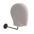 thumbnail image 1 of Soporte para cabeza de peluca, tienda, sombrero de vaquero, soporte para cabeza de maniquí, soporte de pared para sombreros y gorras, 1 of 9