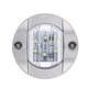 thumbnail image 1 of 12v Round 6 Leds Frontal Trasero Indicador Lado Luz de Señal de Turno para Camión Yate Barco Crucero Barco Caravana, Blanco Feliz Sencillez, 1 of 5