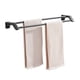 thumbnail image 1 of Toallero doble de acero inoxidable for baño, soporte de pared for toallas, sin necesidad de taladrar., 1 of 5
