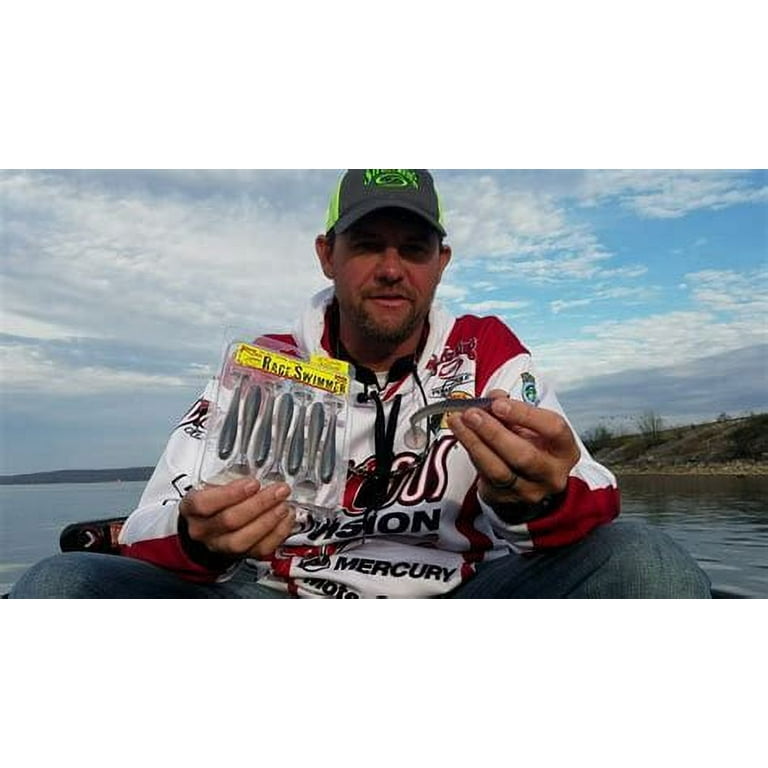 Strike King Rage Swimmer Lure Electric Shad - 5 ct