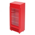 thumbnail image 1 of Réfrigérateur Vertical pour Maison de Poupée, Simulation Stimulante Solide Durable Réfrigérateur pour Maison de Poupée pour Décoration Rouge, 1 of 8