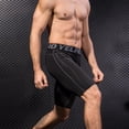 thumbnail image 3 of Compression Shorts for Men Spandex Running Workout Athletic Underwear, 3 of 6