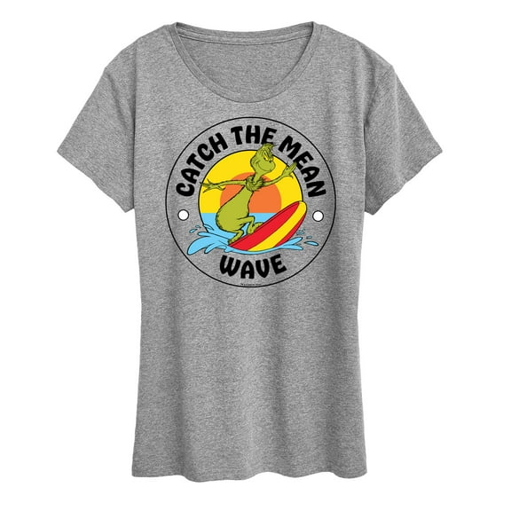 The Grinch - Catch The Mean Wave - Women's Short Sleeve Graphic T-Shirt