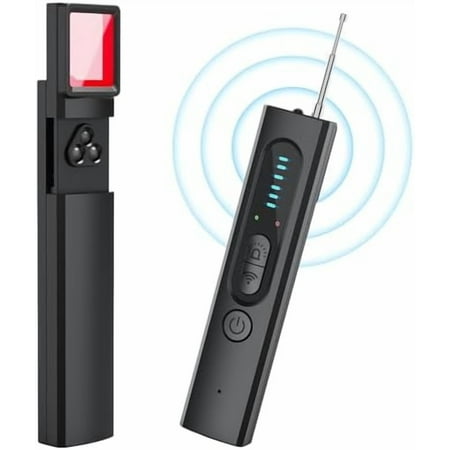 Hidden Camera Detectors, Spy Camera Detectors, Signal Scanner, Hidden Device Finder for Hotels Car Office Home Travel, 5 Levels Sensitivity 4 Modes, 25H Working Time
