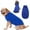Navy blue, variant on Winter Knitted Puppy Dog Jumper Sweater Pet Clothes For Small Dogs Dog Coat