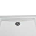 thumbnail image 5 of Streamline NT-121-36WH-AL 36 in. x 36 in. Alcove Acrylic Shower Base in Glossy White with Center Drain, ABS Drain Included, 5 of 17