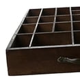 thumbnail image 5 of Abbracc Desk Organizer with Dividers Organizer Box Drawer Box Wood Storage Box Wood Tray, 5 of 5