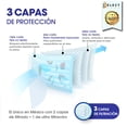 thumbnail image 3 of Tapabocas 100 PZ Niños Cubrebocas Infantil Tricapa Termosellado SELECT SHOP BELLENA, 3 of 7
