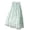 ☪486-Green, variant on Women's High Waist Double Layer Tulle 3D Floral Midi Mesh Skirt - Feminine Textured Silhouette with Embellished Detail for Evening Wear