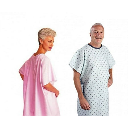 SnapWrap Deluxe Adult Patient Gown - Geo Print