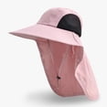 thumbnail image 1 of Sombrero de pescador de nailon transpirable para mujer, sombrero de verano para deportes al aire libre (rosa) Ndcxsfigh Para Estrenar, 1 of 9