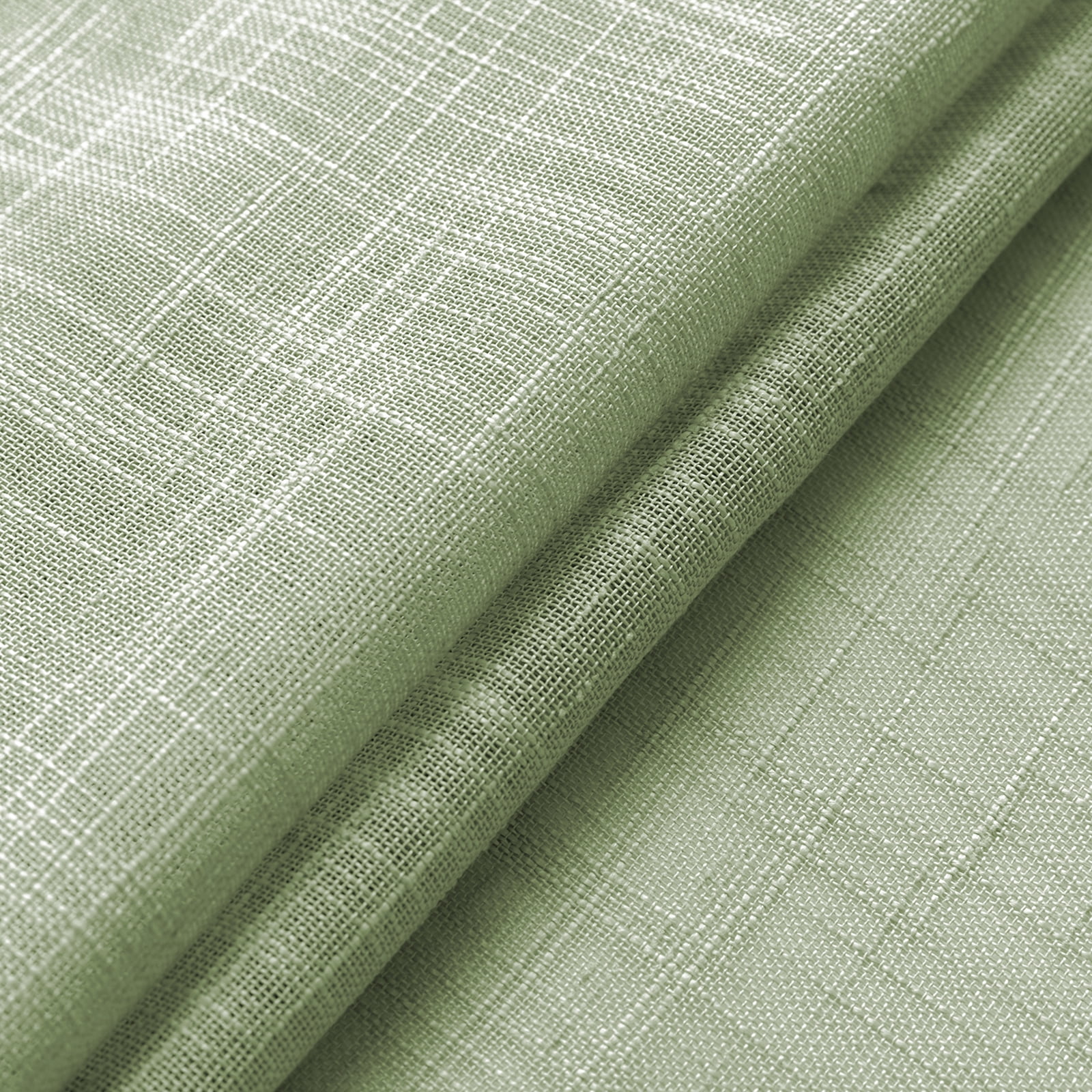 Lapalife 2 Panels Short Sheer Curtains, Rod Pocket Farmhouse Kitchen Curtains Cafe Curtains for Small Windows, Short Sheer Tier Curtains for Kitchen, Cafe, 25"x 25", Sage Green
