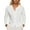 White, variant on HJYCHN Women's Casual Cardigan Soft Lightweight Fabric Knit Sweater with Long Sleeve for Spring Fall Daily Wear Black Average