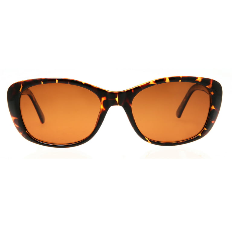 Women's Tortoise Cat Eye Sunglasses, UV Protection 54-18-140 mm 
