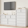 thumbnail image 3 of QinaQin Commode en Bois, Commode Moderne à 5 Ou 7 Tiroirs avec Grand Rangement, 3 of 7